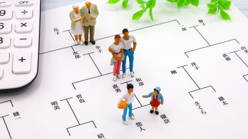 家系図の書き方についてのイメージ